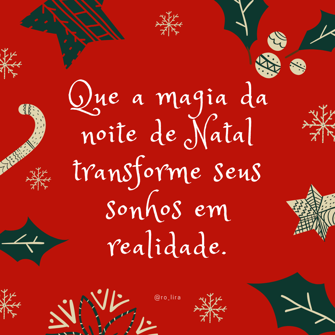 E aí, gostou?: Mensagens de Feliz Natal - Parte II