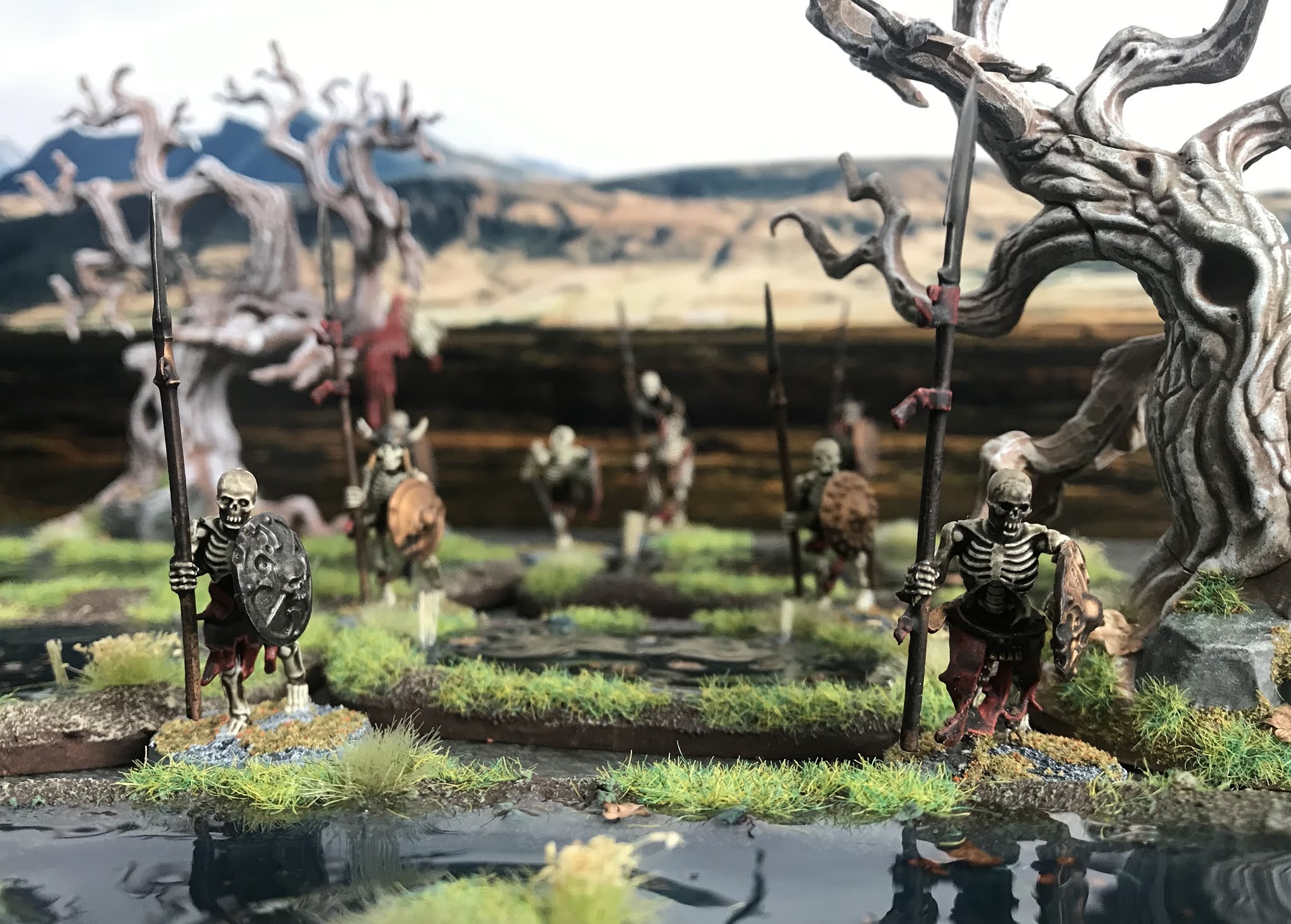 Space Dinosaur Miniatures Tutorial How to Make Swamp Terrain