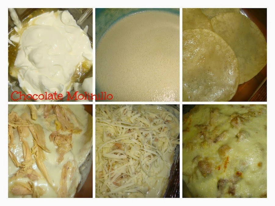 Pastel de Enchiladas Suizas