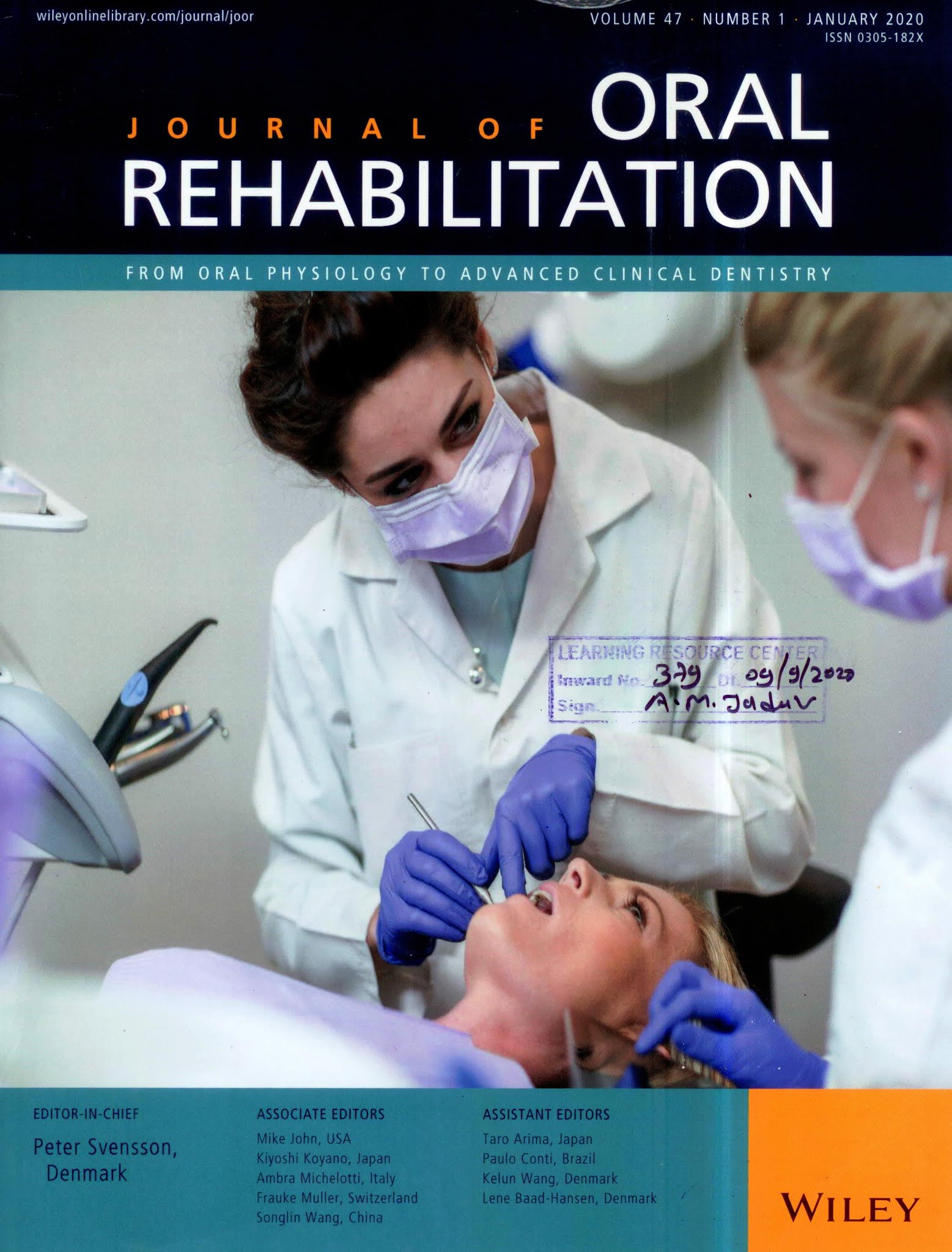 Journal of Oral Rehabilitation V 47 I 01 LRC