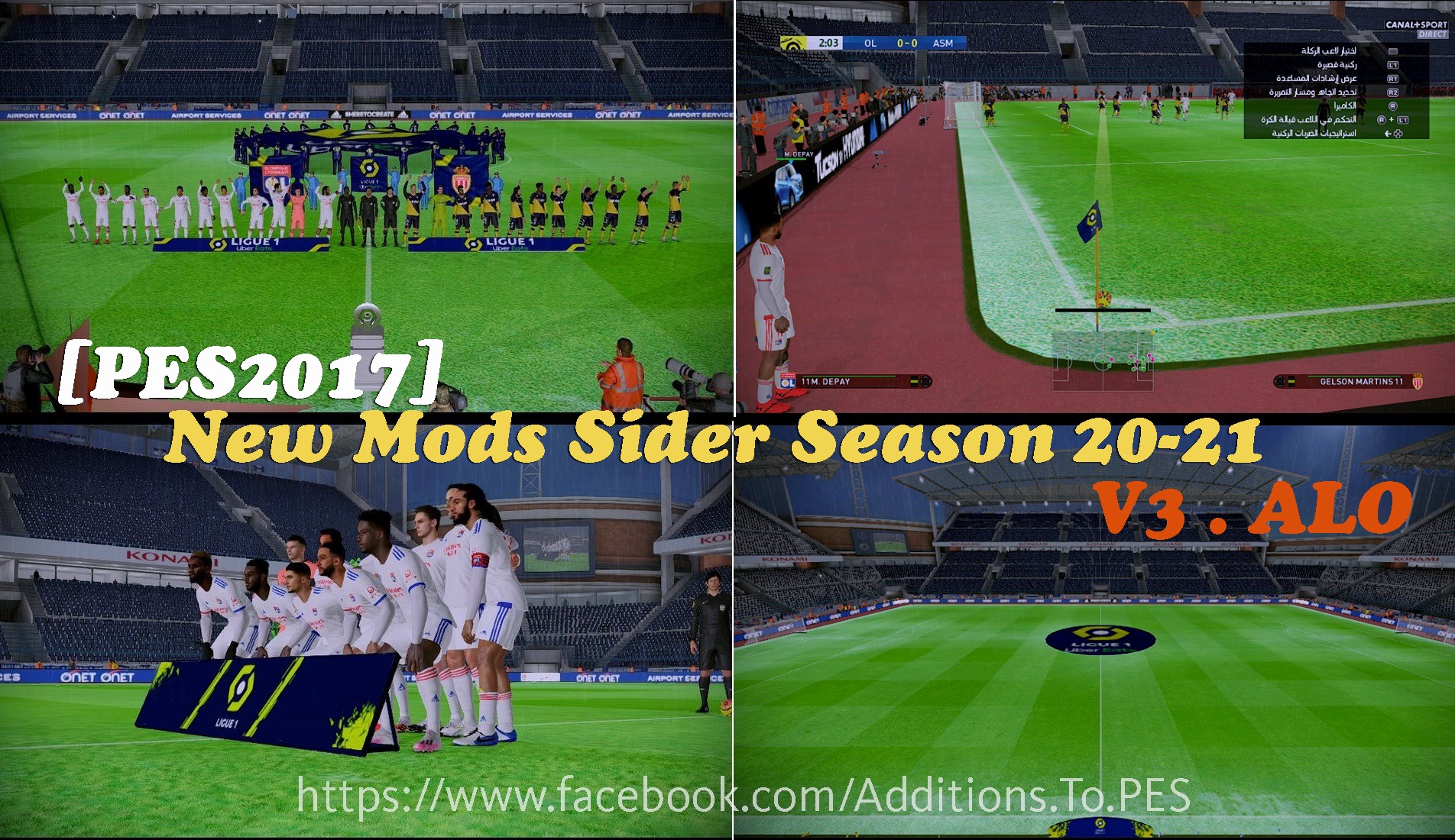 New Mods Sider Season 20 21 V3 Aio Pes 2017