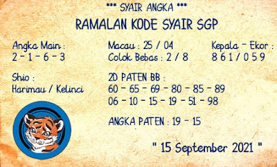 syair sgp