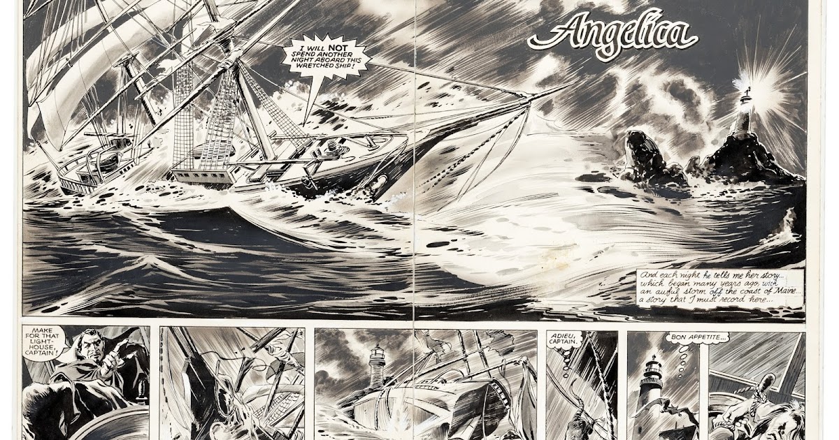 Pop Culture Safari!: Comic Art: Gene Colan and Tom Palmer Double-Page