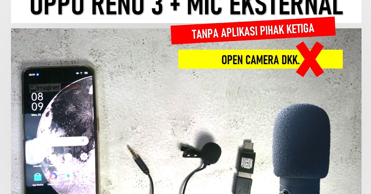 Cara menggunakan mic external di android