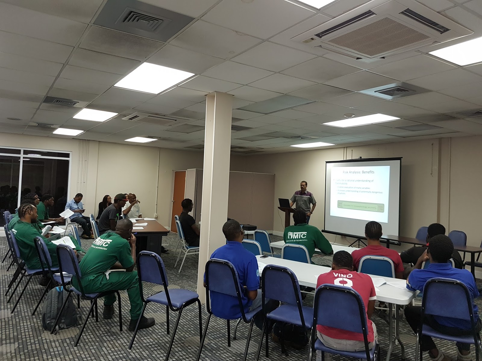 Trinidad and Tobago National Ozone Unit Training in Hydrocarbon Refrigerant at MIC Tobago