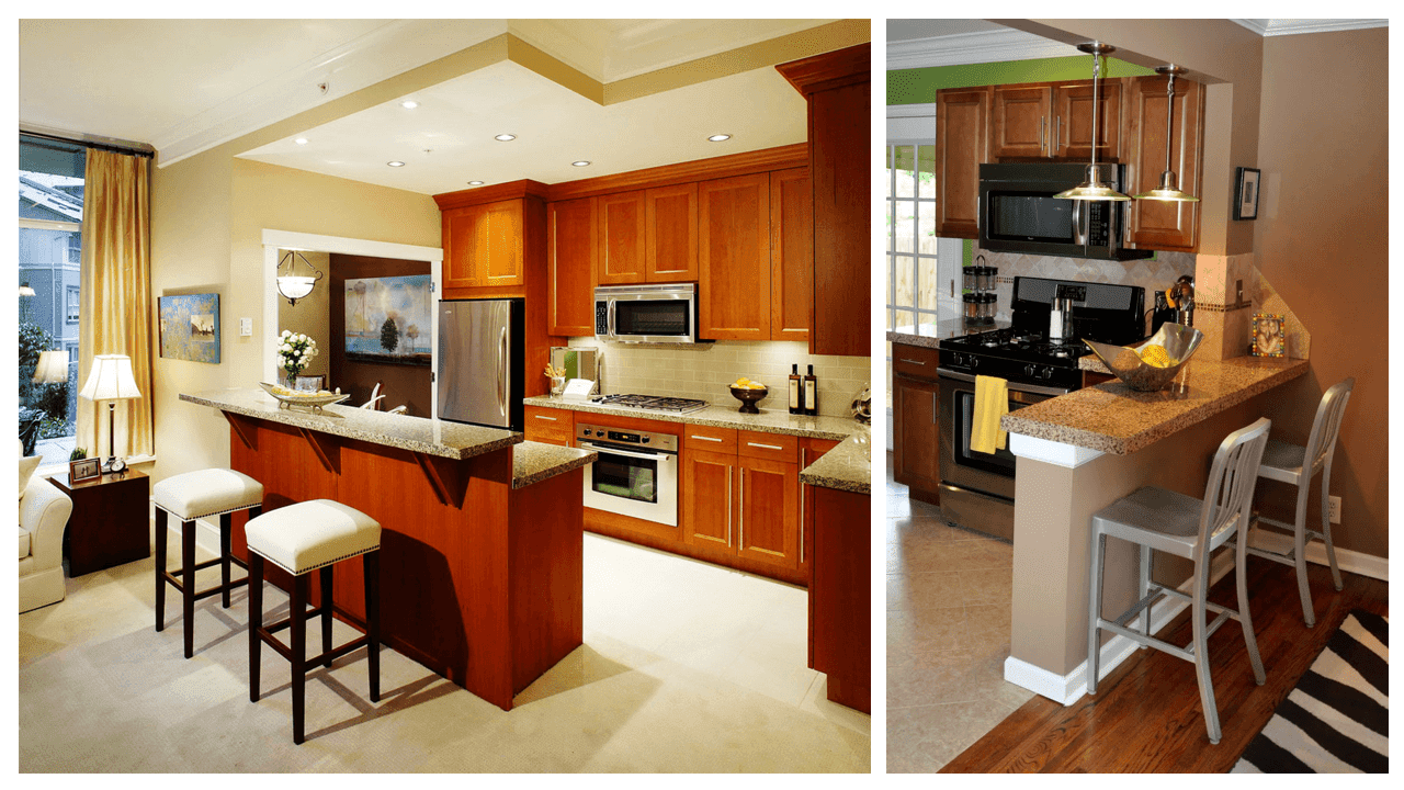 ️ 30 Ideas de Cocinas con Barras Desayunadoras 2020🏠: Construya Fácil