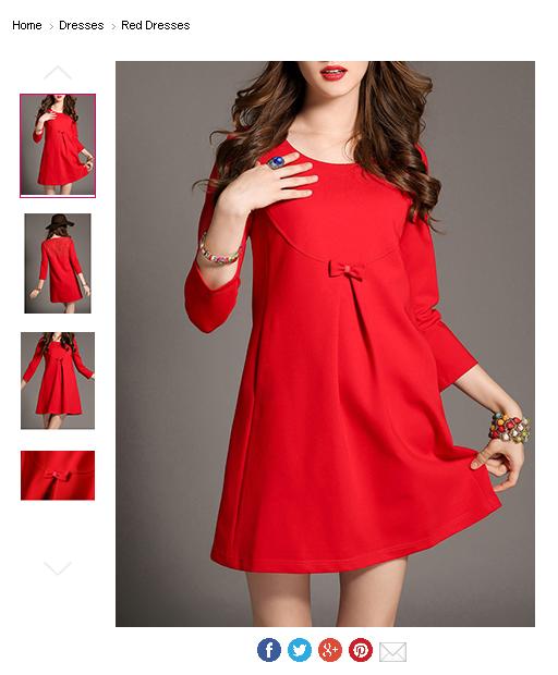 Red Cocktail Dress - Extra Off Sale