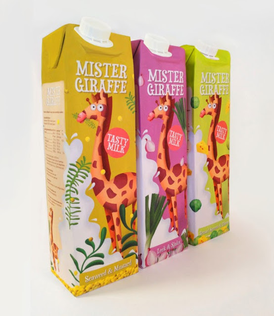 Mister Giraffe Milk (Concept) – Packaging Of The World