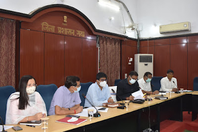 DM-SSP Inspection: ब्रजगृह तथा मतगणना के निर्माण कार्य का निरीक्षण, Inspection of the construction work of Brajgriha and counting of votes, AnjNewsMedia