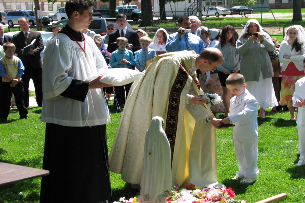 A Catholic Life: First Communions at Chapel of St. Jude in Eddystone