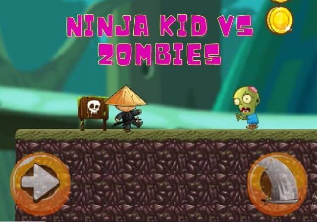 100% Free Ninja Kid vs Zombies game - Online  Platformer game,Ninja Kid vs Zombies game