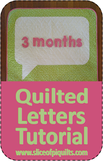 Quilted Letters Tutorial