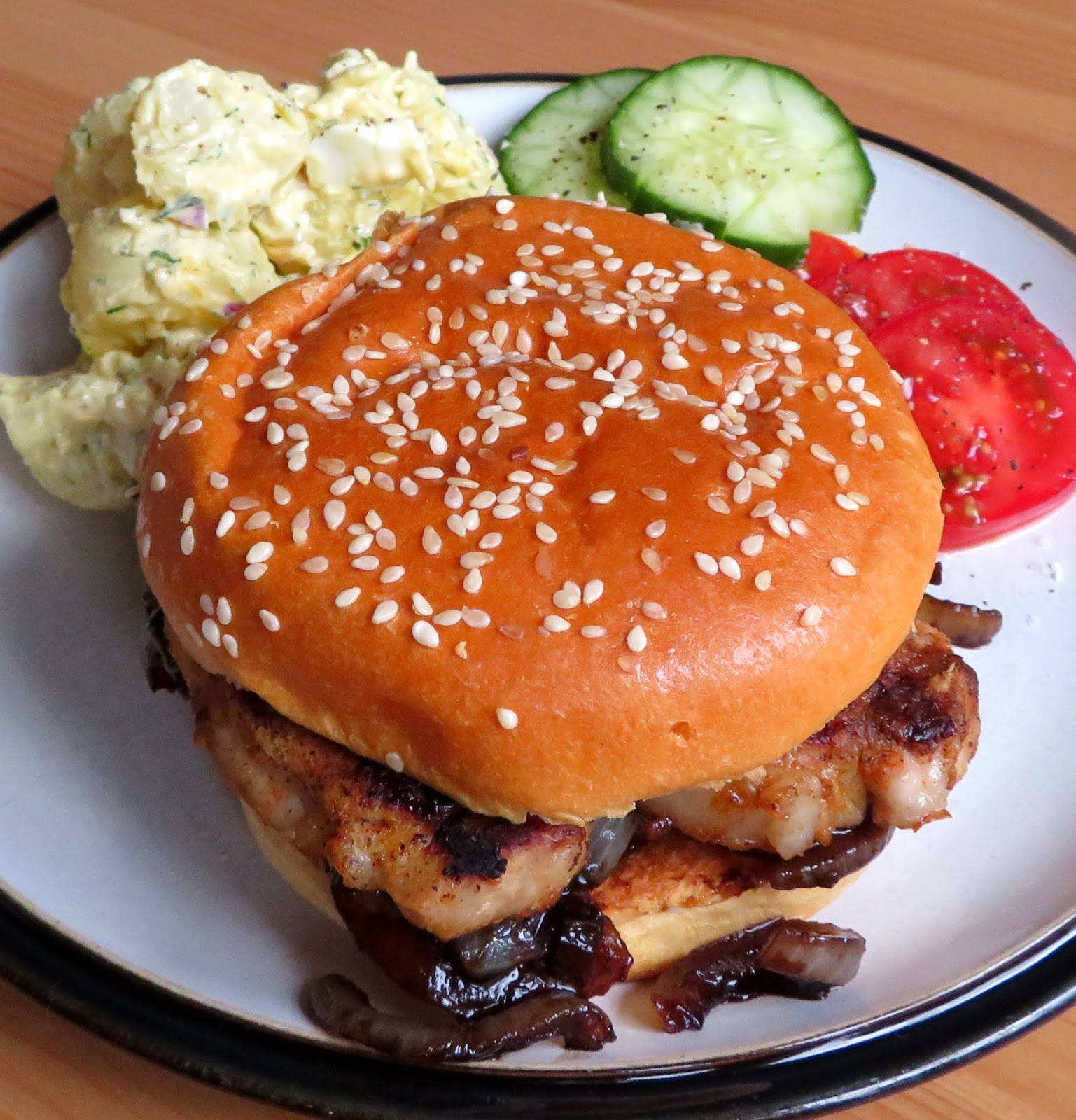 Pork Chop Sandwich The English Kitchen