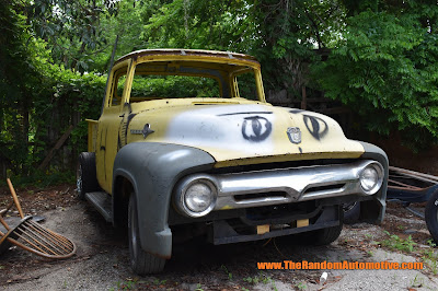 ford f100 old ford truck abandoned rust classic 302 v8 5.0 rotting in style