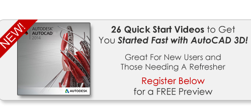 AutoCAD 3D Tutorials Quick Start Series ~ Mining Engineering Science