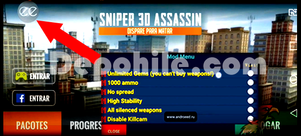 Sniper 3D Assassin v3.13.1 Elmas, Silah Hileli Mod Apk İndir 2020