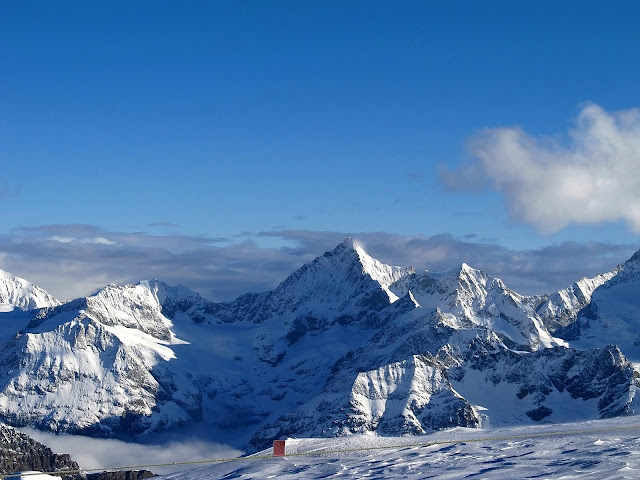 Widoki z Breithorn Widoki z Breithorn