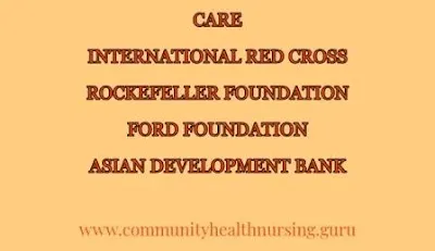Voluntary health agencies and their important functions