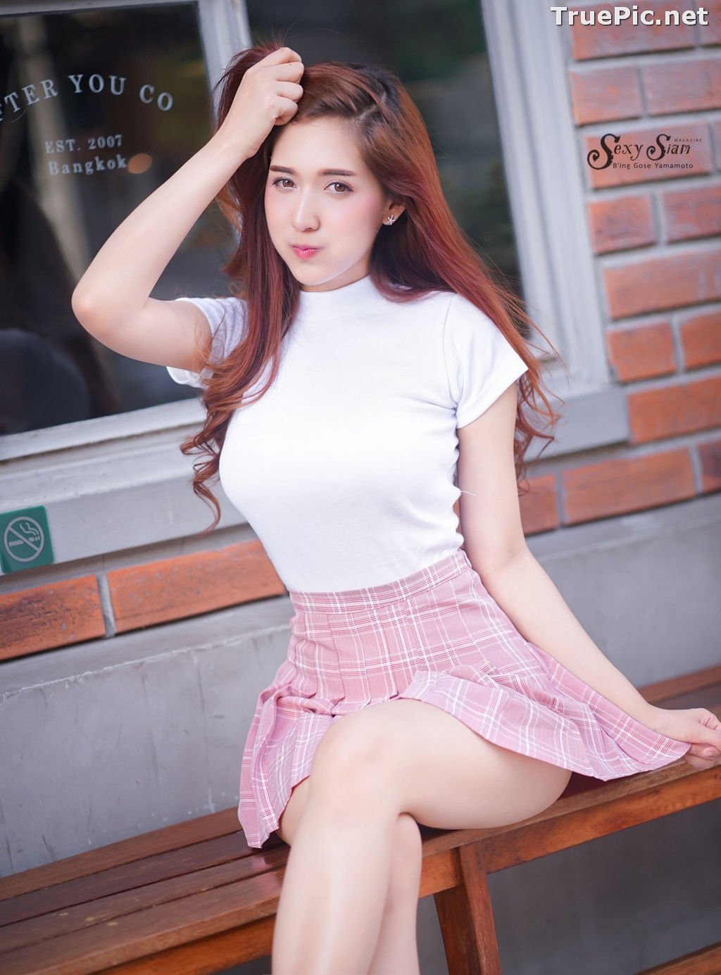 Image Thailand Model - Jarunya Boonya - Pink Love Love Love - TruePic.net - Picture-12