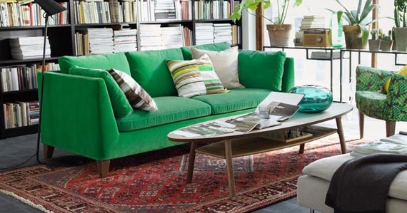 MODELOS DE SILLONES SOFÁ VERDE PARA SALA : Decoración del Hogar, Diseño