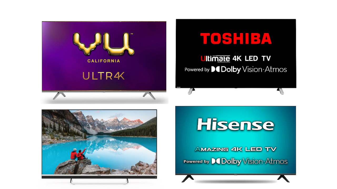 TOP Budget TVs December 2020 65", 55", 50", 43", 40", 32" 4K & FHD TVs