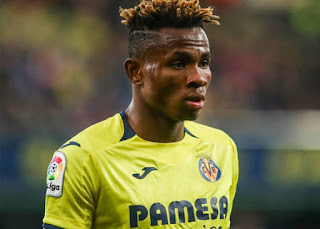 Nigeria’s Chukwueze Challenges Messi and Courtois For La Liga Player of the Month Award