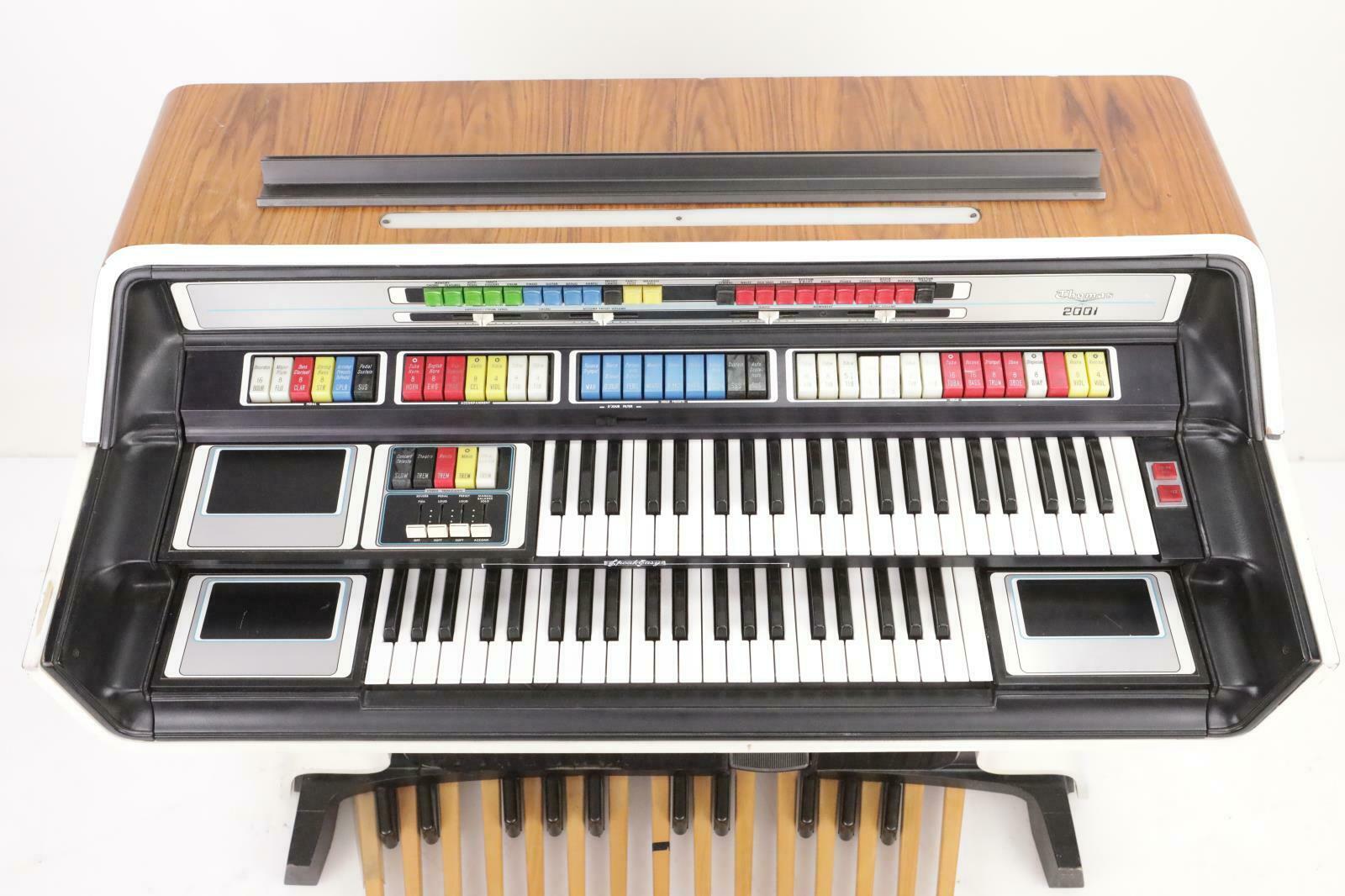 MATRIXSYNTH 1976 Thomas 2001 2001A5 Organ Keyboard Piano Synthesizer w