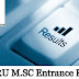 MJPRU Entrance Exam Result 2019 Declared for B. El. ed. LLM M. Ed. M. Sc Selected list