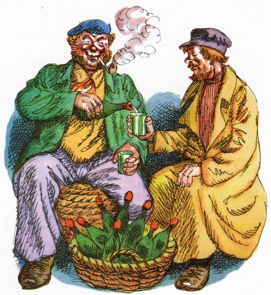 иллюстрации к левше лескова платов. н. сказ лескова левша. блоха из сказа лескова левша. герои сказа левша.