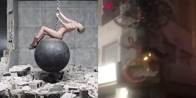 Miley Cyrus Wreckingball in Wuppertal!? WreckingTal Cover