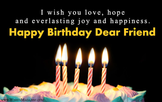 Birthday Wishes for Friend