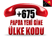 +675 Papua Yeni Gine ülke telefon kodu