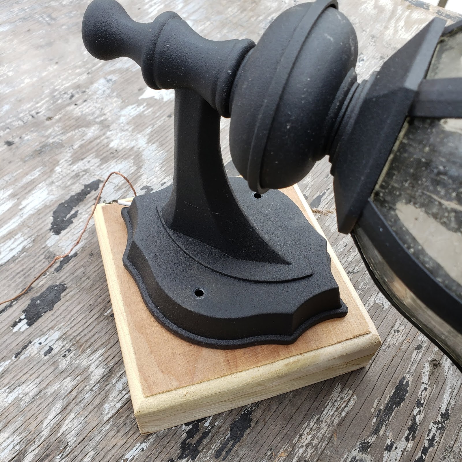 Gear Acres at Top of the Hill Exterior Lights Wood Gear Acres at Top of the Hill Exterior Lights Wood