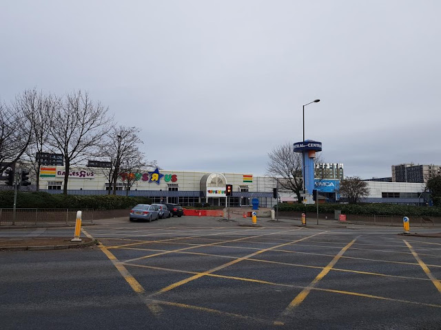 Toys R Us at the Central Retail Park in Manchester. February 2019