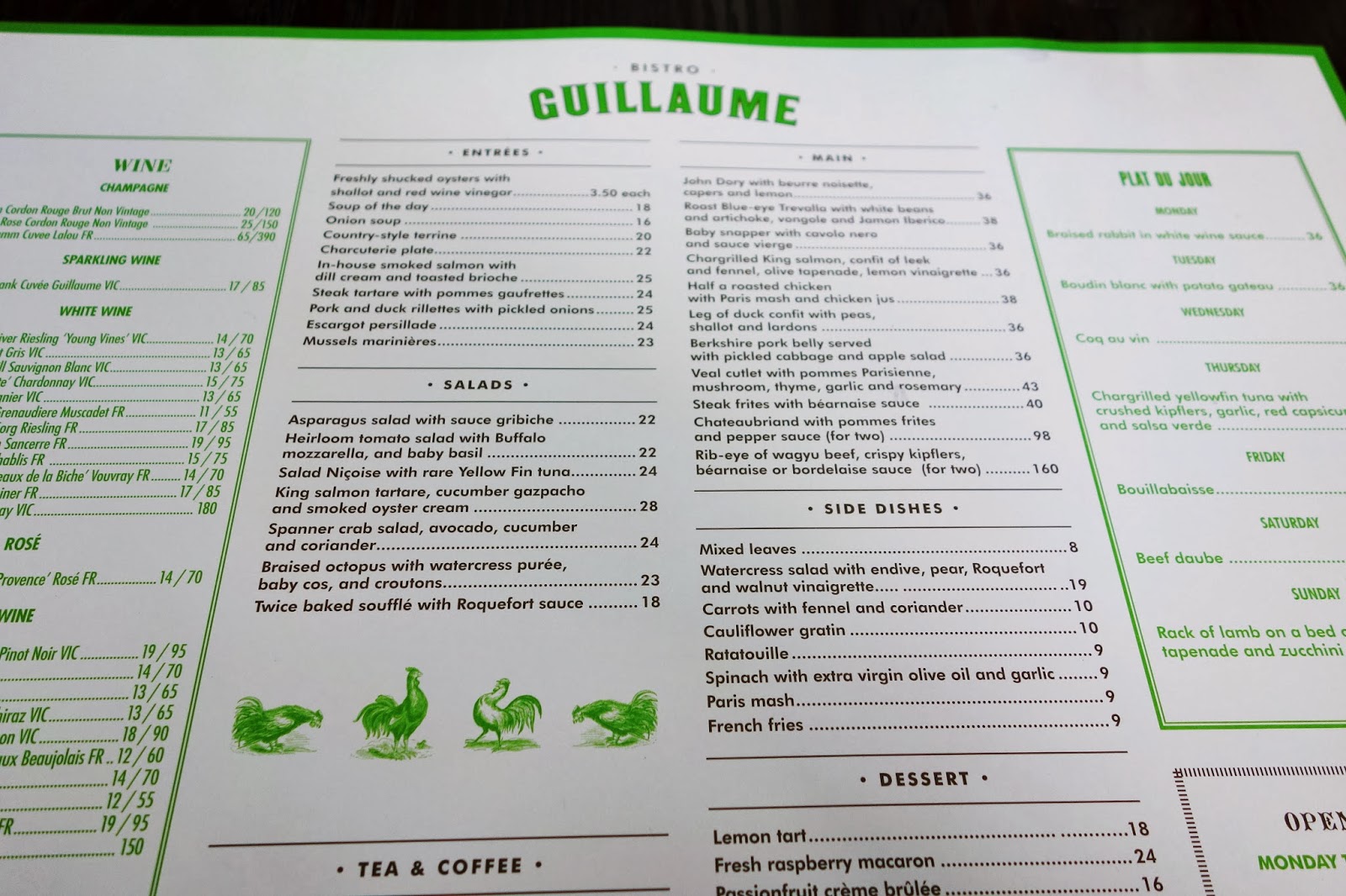 MAB vs Food Sydney Food Blog Bistro Guillaume, Melbourne 10 Dec 2013