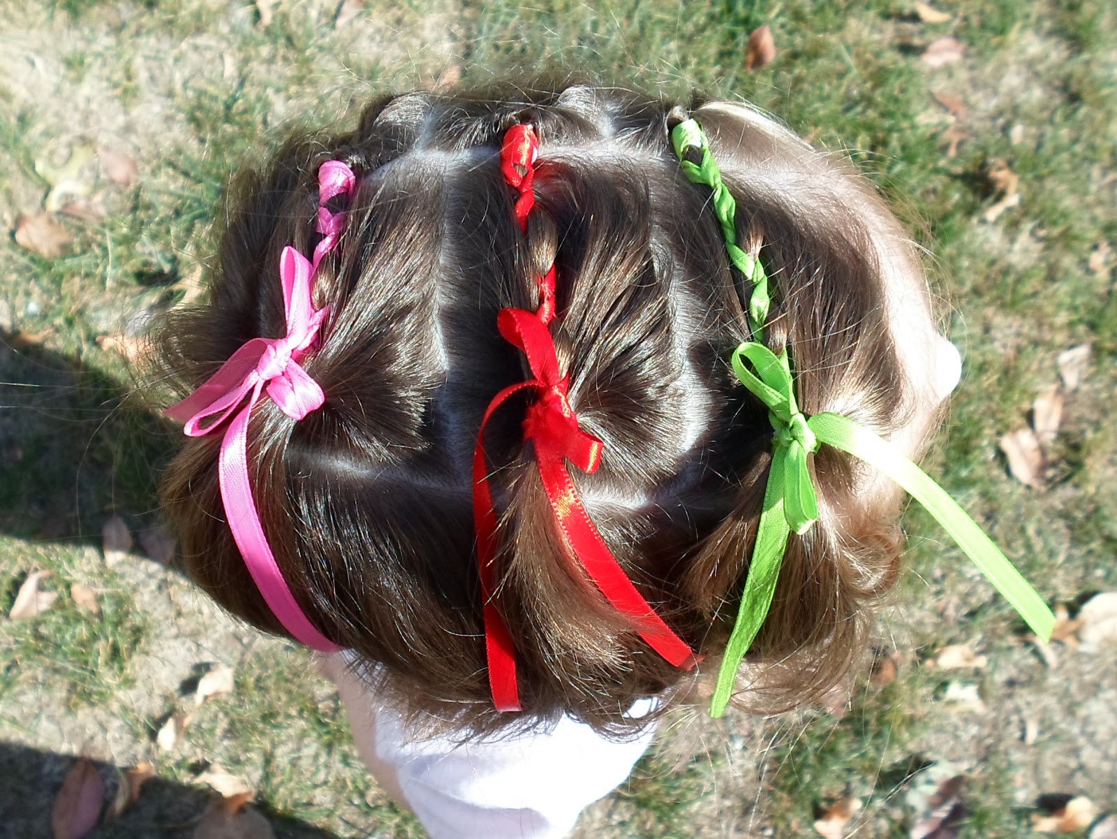 The Hair Band Ribbon Braids Over the Top (Ribbon PT Style 4)