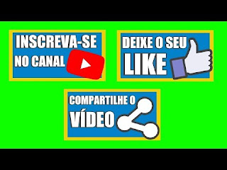 Green Screen Inscreva-se [Curta o Vídeo, Inscreva-se no Canal e Ative as  Notificações] Chroma Key