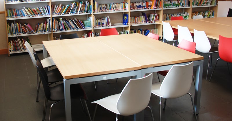 Mesas de biblioteca y comedor - Fabricantes de Mobiliario Escolar