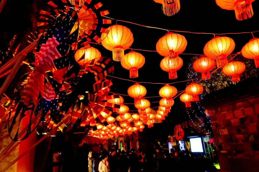 festival faroles en china