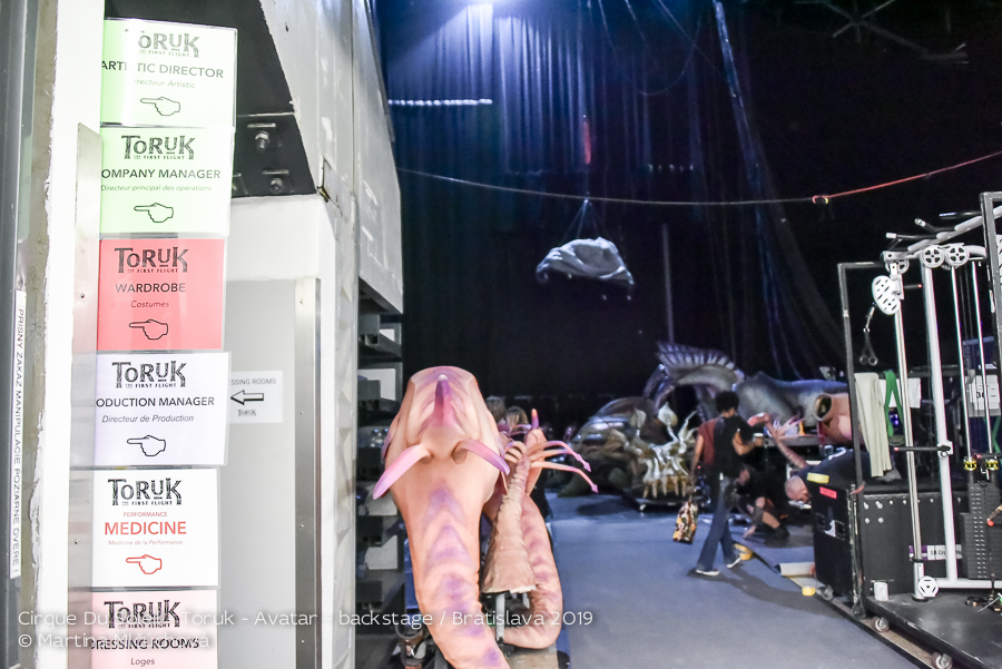 Cirque Du Soleil Toruk Avatar Backstage Tour Bratislava