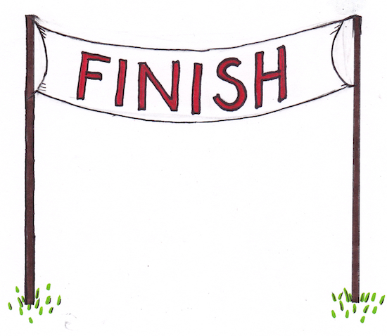 race finish line clipart - photo #3