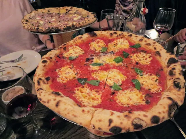 Restaurants in Ann Arbor: pizza at Mani Osteria and Bar