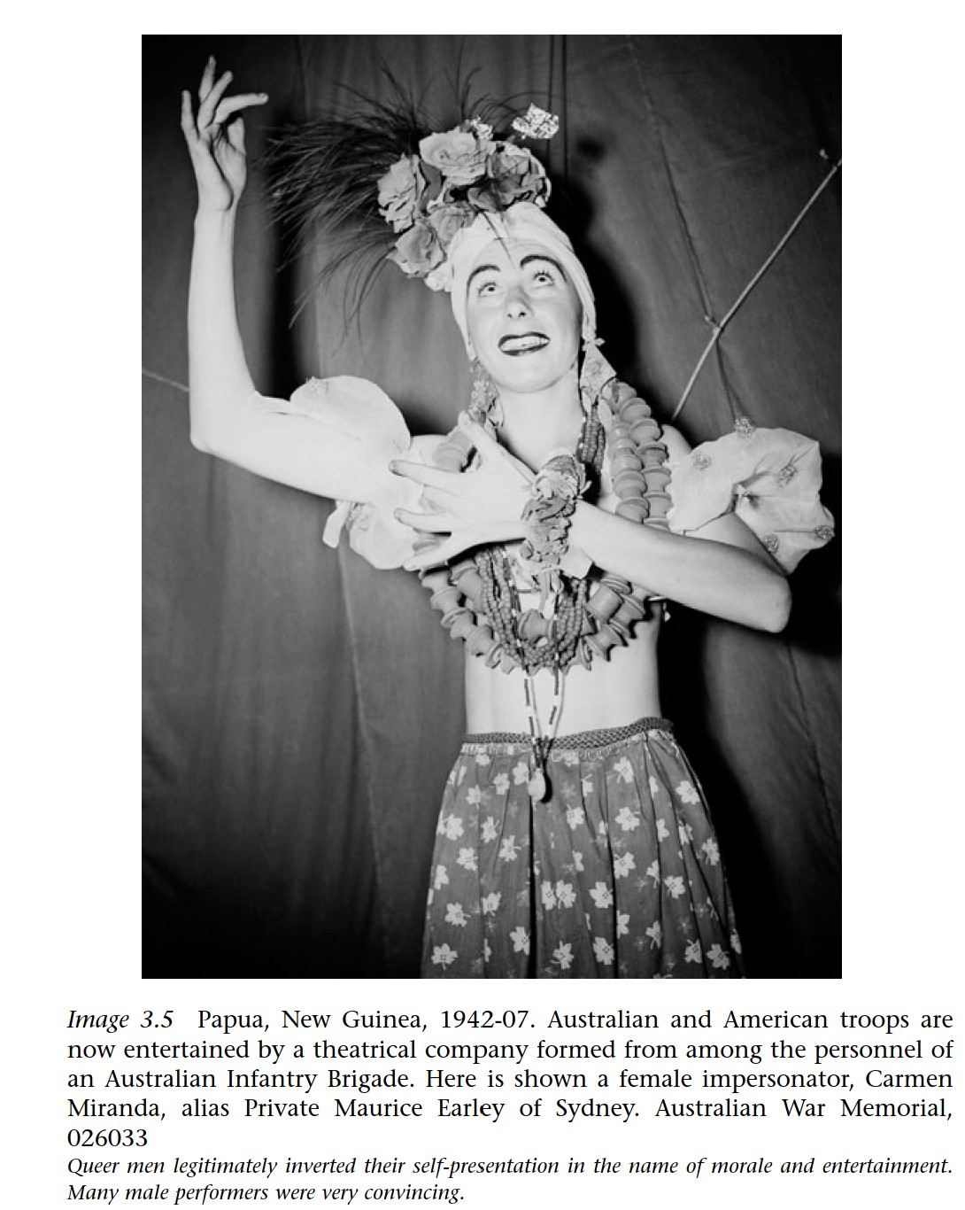 A Gender Variance Who's Who Two photos of the Australian army in the 1940s