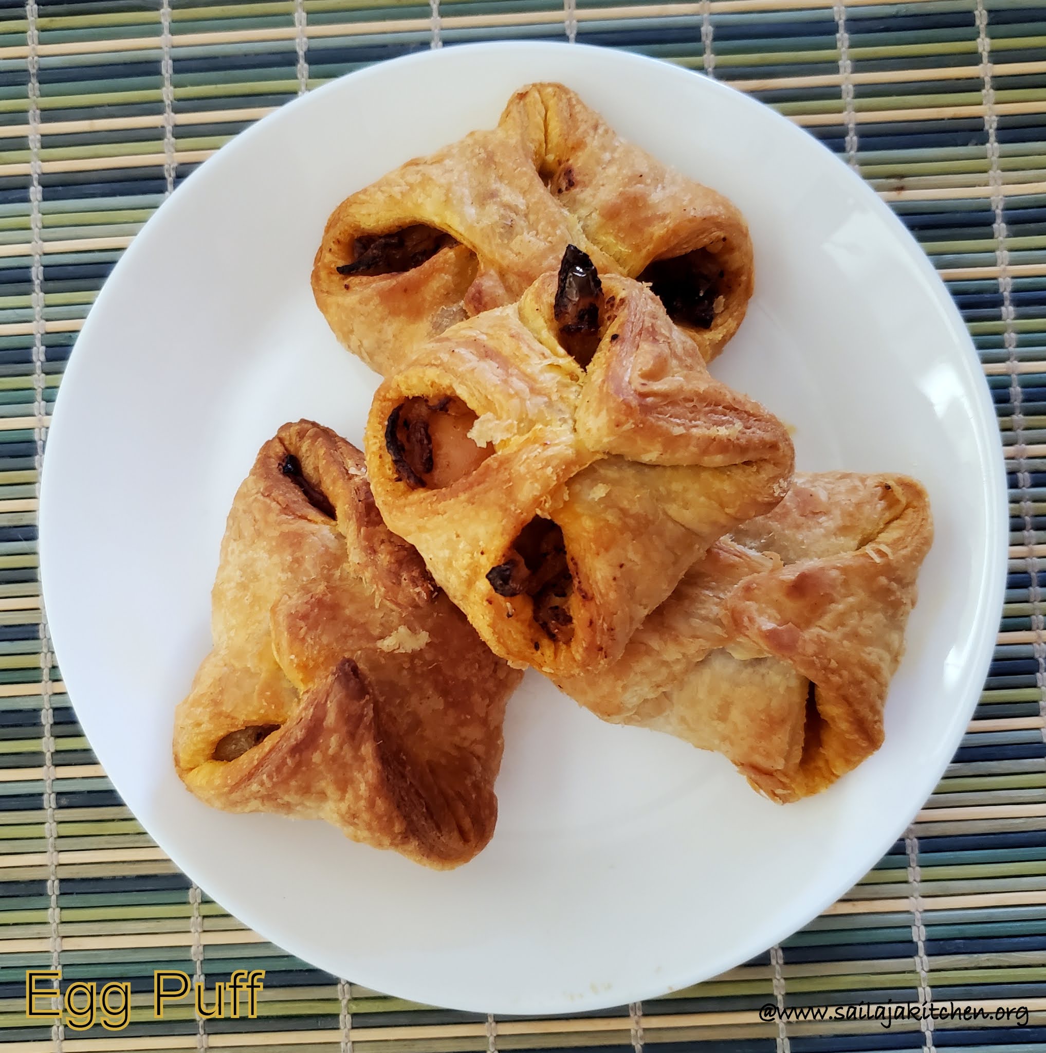 Sailaja Kitchen...A site for all food lovers! Egg Puff In Air Fryer