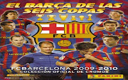 EL BARÇA DE LAS SEIS COPAS (2009/2010), ALBUM DE PANINI COMPLETO
