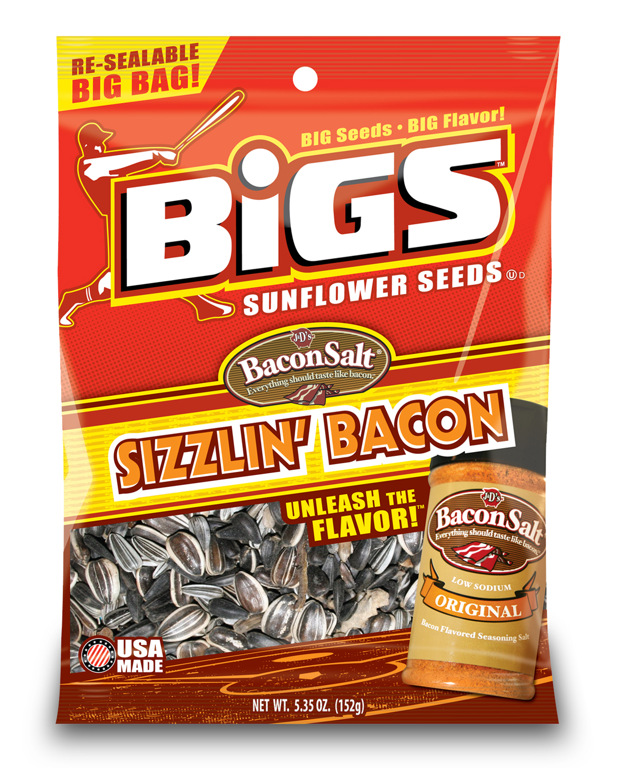 Beck's Brands BIGS Bacon Sunflower Seeds