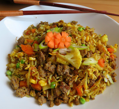 Curried Beef Fried Rice