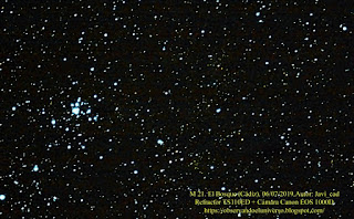 Cumulo abierto Messier 21 o M 21