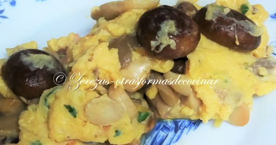 zerezasotrasformasdecocinar Revuelto de setas Eryngii, Shiitake, Seta