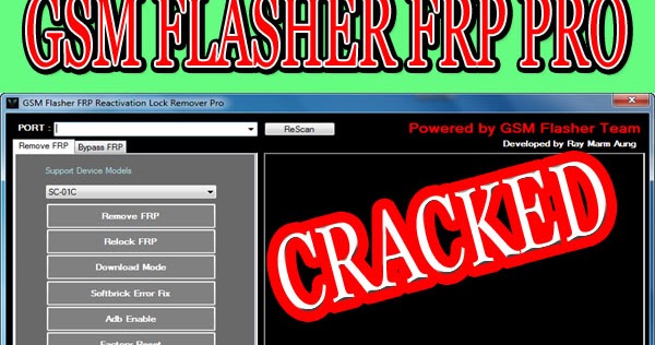 gsm flasher frp reactivation lock remover pro activation key
